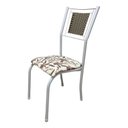 Ver imagem 5 de Kit 4 Cadeira Belize Jantar Assento Estofado Tecido Corino