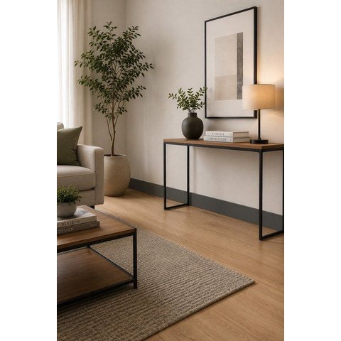 Rodapé de Poliestireno Liso Cinza 10cm x 2,40m