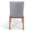 Ver imagem 4 de Cadeira de Jantar Estofada Sara - Cinza Escuro