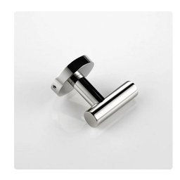 Kit Acessórios para Banheiro Aço Inox Acabamento Redondo Cromado 4 Peças - 4
