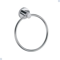 Kit Acessórios para Banheiro Aço Inox Acabamento Redondo Cromado 4 Peças - 6