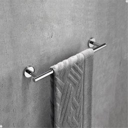 Kit Acessórios para Banheiro Aço Inox Acabamento Redondo Cromado 4 Peças - 7