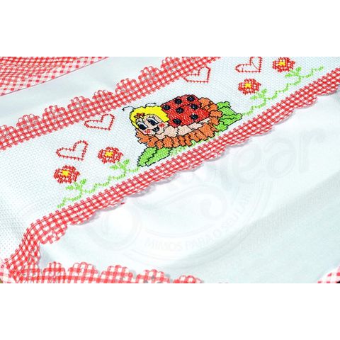 Capa para Assadeira Joaninha em Vermelho
