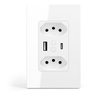 Tomada Dupla 10a + 1a1c Ekac-t217 - 7