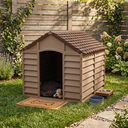 Ver imagem 3 de Casinha para Cachorro Extra Grande Anti Uv Impermeável Fácil Montagem Starplast