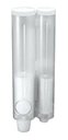 Ver imagem 1 de Suporte Dispenser Combinado Porta Copo Agua Café 50 A 200ml