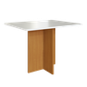 Conjunto Sala de Jantar Fidelitá Itália 110cm com 4 Cadeiras - 9