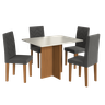 Conjunto Sala de Jantar Fidelitá Itália 110cm com 4 Cadeiras - 3