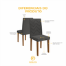 Conjunto Sala de Jantar Fidelitá Itália 110cm com 4 Cadeiras - 9