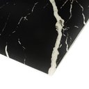 Ver imagem 2 de Papel de Parede Adesivo Placa 3d Pvc Marmorizado Mármore Cor:mármore Preto;tamanho:30x60cm