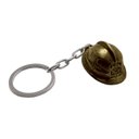 Ver imagem 1 de Chaveiro de Metal Capacete Dourado