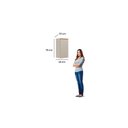 Ver imagem 3 de Aéreo Simples 78x40x33cm Allure Marrom/Jequitibá/Gris Fosco