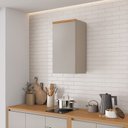 Ver imagem 1 de Aéreo Simples 78x40x33cm Allure Marrom/Jequitibá/Gris Fosco