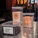 Ver imagem 2 de Pote Hermético 1,5l Cristal Crippa Porta Mantimentos Condimentos Transparente