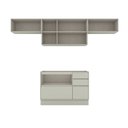 Ver imagem 4 de Cozinha Compacta 4 Peças 100% MDF com 3 Aéreos Basculantes Fineze