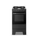 Ver imagem 5 de Fogão a Gás Esmaltec Ideal Super Glass 4 Bocas 50L Bivolt Preto Mesa de Vidro Acendimento Automá