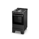 Ver imagem 3 de Fogão a Gás Esmaltec Ideal Super Glass 4 Bocas 50L Bivolt Preto Mesa de Vidro Acendimento Automá