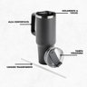 Copo Térmico Grande 1200 Ml Canudo Parede Dupla - 2