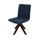Ver imagem 1 de Cadeira de Jantar Giratória Imbuia Buenos Aires - Azul Marinho PSG