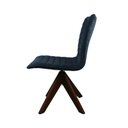 Ver imagem 3 de Cadeira de Jantar Giratória Imbuia Buenos Aires - Azul Marinho PSG
