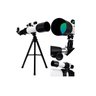 Telescópio Astronômico Refrativo 60mm 360mm 90x com Tripé - 1