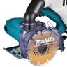 Serra Mármore 125mm 1450w 12000 Rpm Industrial com Coletor de Pó Disco Chave 4100kb 220v Makita - 5