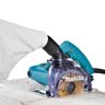 Serra Mármore 125mm 1450w 12000 Rpm Industrial com Coletor de Pó Disco Chave 4100kb 220v Makita - 4