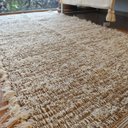 Ver imagem 4 de Tapete Artesanal Algodão Beira Cama Versatto Caramelo Cru 80 X 150