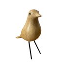 Ver imagem 7 de Escultura Pássaro Decorativo Resina Pés Metal 15cm