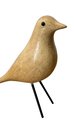 Ver imagem 2 de Escultura Pássaro Decorativo Resina Pés Metal 15cm