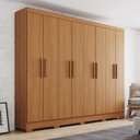 Ver imagem 1 de Guarda Roupa Casal 8 Portas 4 Gavetas B51 Briz