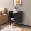 Ver imagem 1 de Buffet Aparador Sala de Estar 60cm 3 Nichos e 1 Porta Vivi T02-D'Rossi