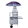 Carrinho de Churrasco R2 70cm com Baú de Mantimentos e Caixa 67069G - 1