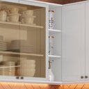 Ver imagem 2 de Nicho Aéreo Mdf Branco 20cm Carraro