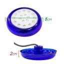 Ver imagem 2 de Luminária Piscina Led Smd Ø80mm 18w Luz 6500k acabamento Azul St1076