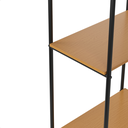 Ver imagem 5 de Estante Organizadora Multiuso Metal Minimalista Criare Canela