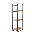 Ver imagem 7 de Estante Organizadora Multiuso Metal Minimalista Criare Canela