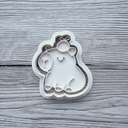 Ver imagem 3 de Kit 5 Cortadores de Biscoito Capivara Fofa com Crocodilo de Maçã