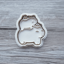 Ver imagem 2 de Kit 5 Cortadores de Biscoito Capivara Fofa com Crocodilo de Maçã