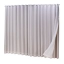 Ver imagem 2 de Cortina Blackout 100% com linho 2,80x2,30 Para Varão Simples:Palha