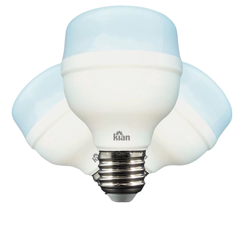 LÂMPADAS LED GLOBE 20W 6500K BRANCA FRIA KIT COM 3 UNIDADES Kian - 2