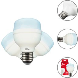 LÂMPADAS LED GLOBE 20W 6500K BRANCA FRIA KIT COM 3 UNIDADES Kian - 3