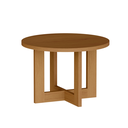 Ver imagem 3 de Mesa de Centro Jb 8001 Apoio Redonda Mesinha Centro Decorativa de Sala Sofá Puff Casa Porta Objetos