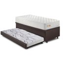 Ver imagem 7 de Bicama Box Baú Courino Linho 88x188 com Colchão Ecoline D33 Ecoflex