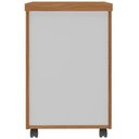 Ver mais imagens de Gaveteiro para Escritório com Rodízios 03 Gavetas Unik A02 Freijó Branco - Lyam Decor