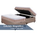 Ver imagem 1 de Colchão Castor Premium Magnético+Baú Bege 88x188
