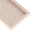 Ver imagem 3 de Bandeja Decorativa em Poliresina Bege 28cm 18387 Mart