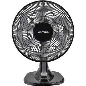 Ventilador de Mesa Ventisol Turbo 6 40cm Preto/cinza 220v