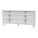 Ver imagem 4 de Cômoda Infantil Dm-240 6 Gavetas MDF-MDP Branco Ditália Móveis