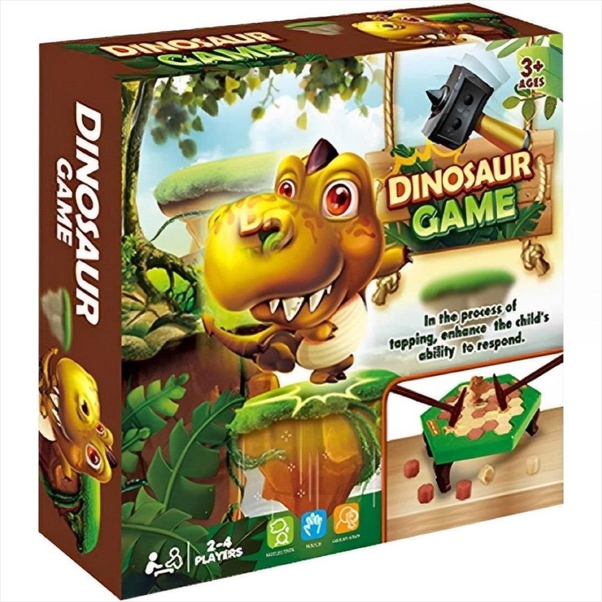 Jogo de Tabuleiro Dinossauro Game 1005 Braskit - 3